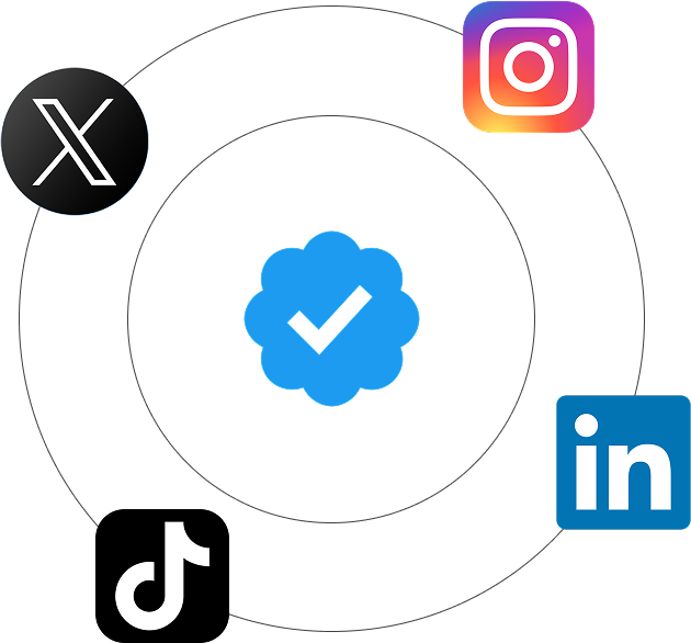 Verified Social Media Accounts