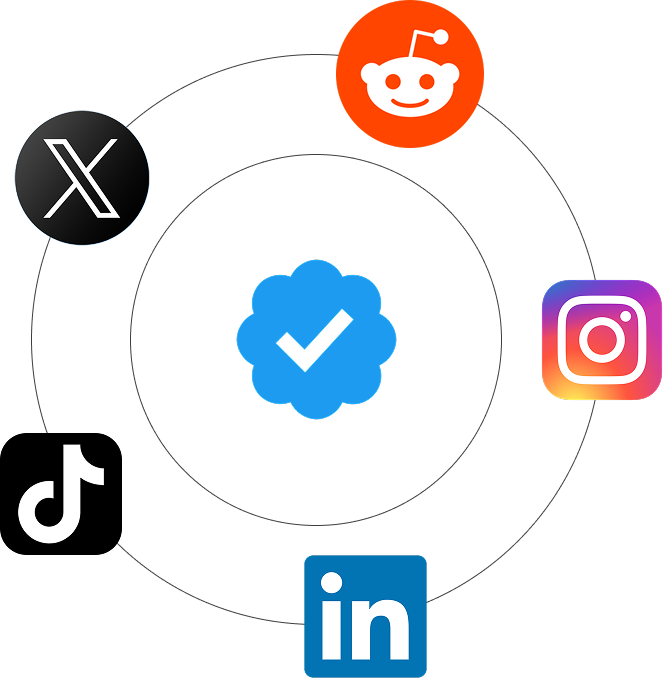 Verified Social Media Accounts